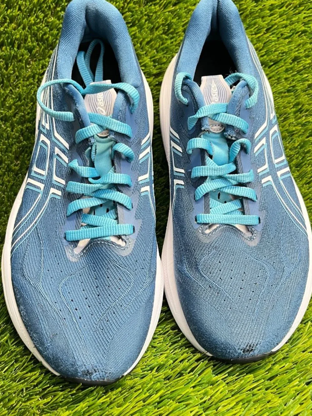 Asics GT-2000 14 Womens Size 7 Blue White Athletic Running Walking Shoes Sneaker - Picture 6 of 11